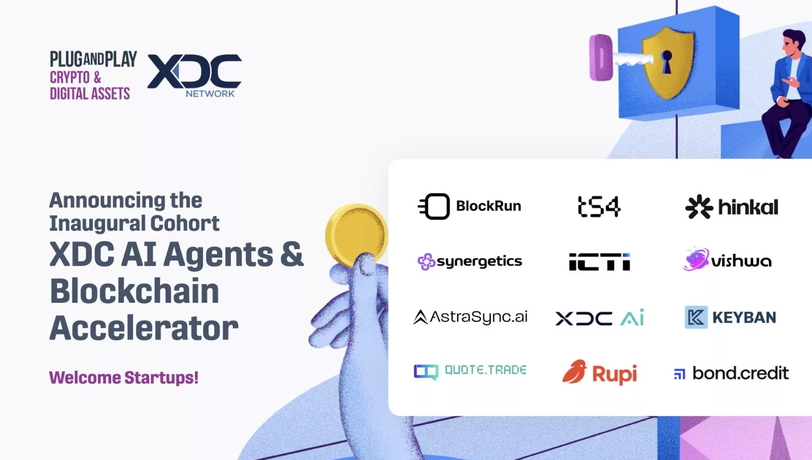 Agentic Commerce accelerator program by Plug and Play and XDC Network kicks off on Wednesday, September 9, in New York City.
